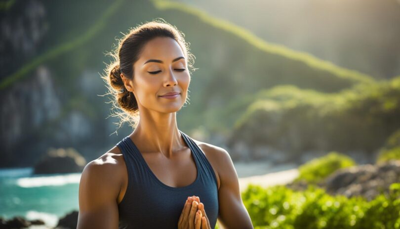 How can yoga help with stress relief?
