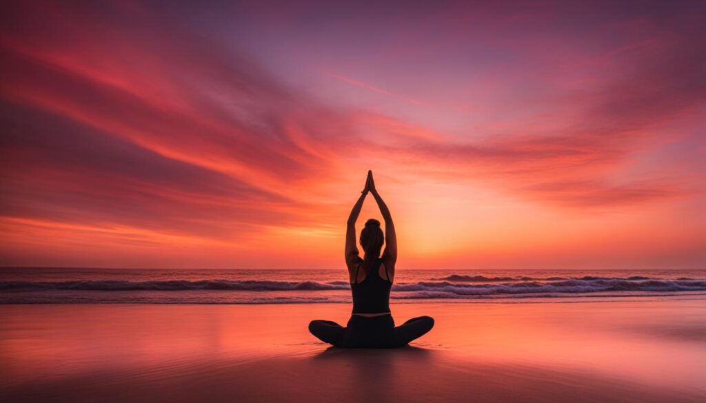 stress relief through yoga