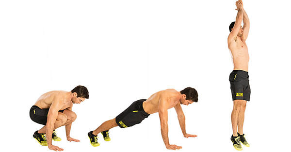 Burpee with clap