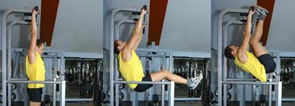 Abdominal hanging exercise